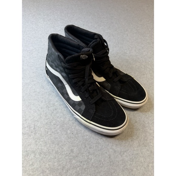 Vans Other - Vans Sk8-Hi Vansguard Checkerboard Black Charcoal Mens 11.5 High Top Sneakers